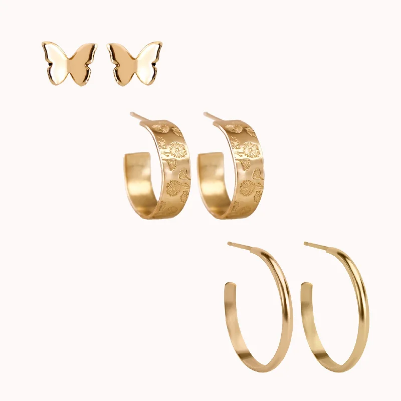 Women's unique rings-Carissa's Favorite Earring Set