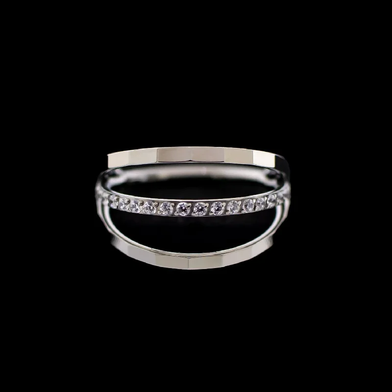 Women's gift rings-Enara - Hinged Segment Ring