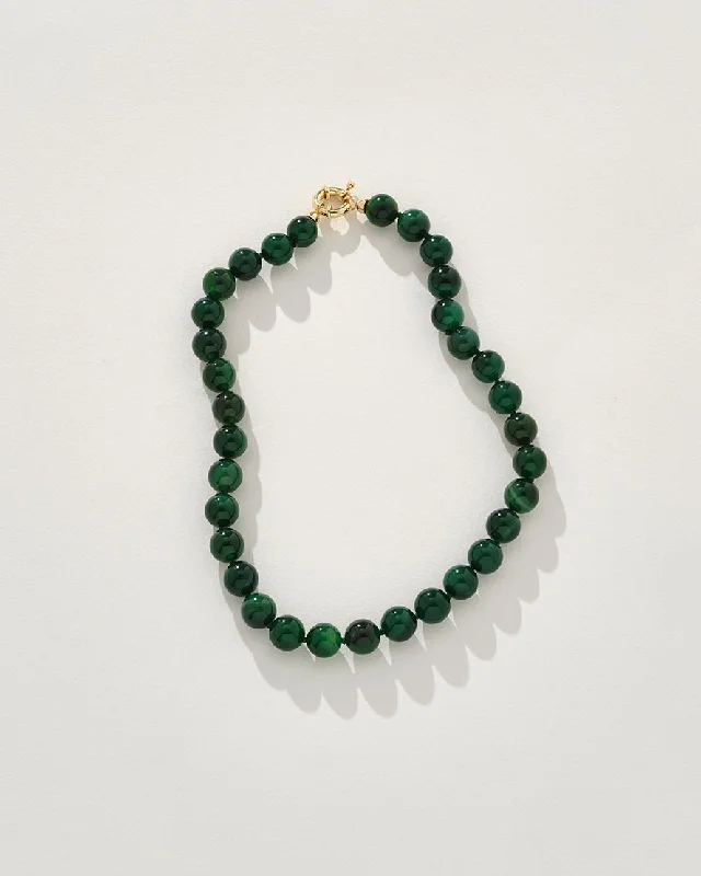 Designer women's necklaces-Tuscany Necklace in Forest