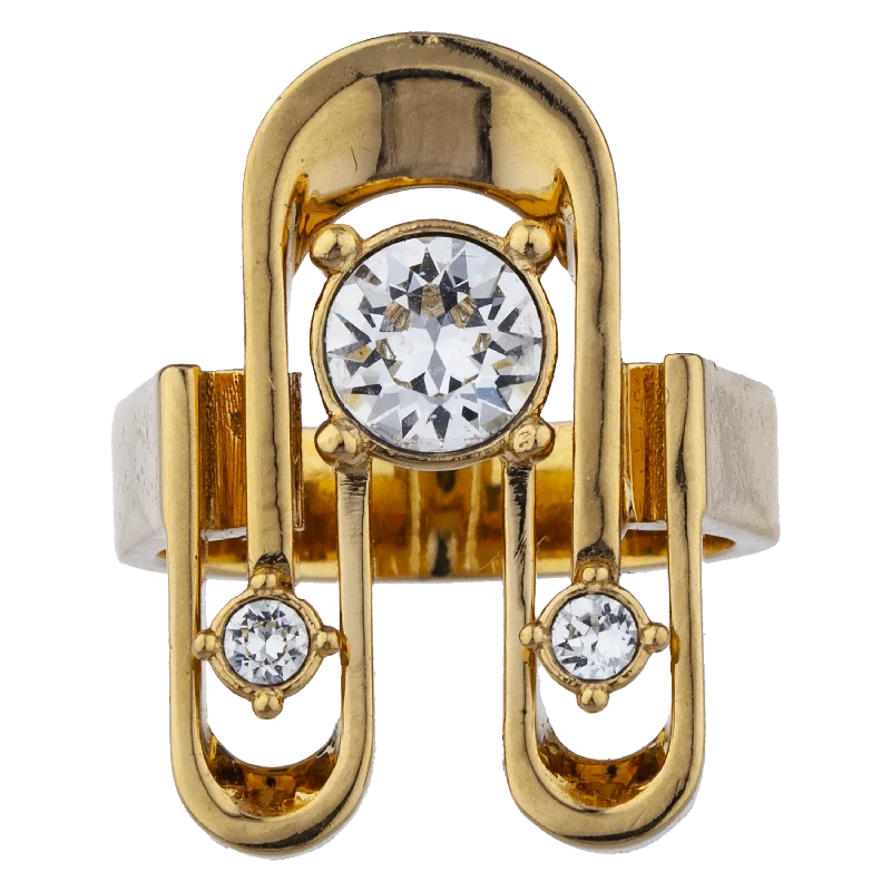 Luxury women's rings-ROMAN ARCH RING