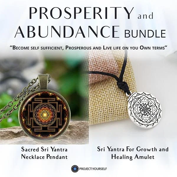 Women's heart-shaped necklaces-Prosperity and Abundance Bundle