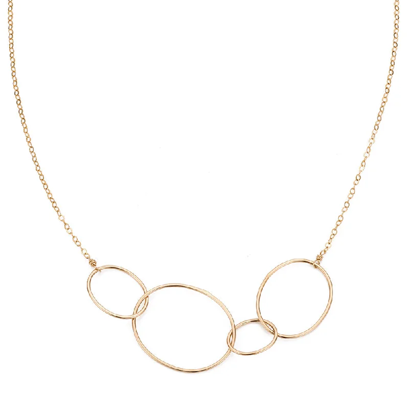 High-end women's necklaces-Organic 4-Loop Necklace