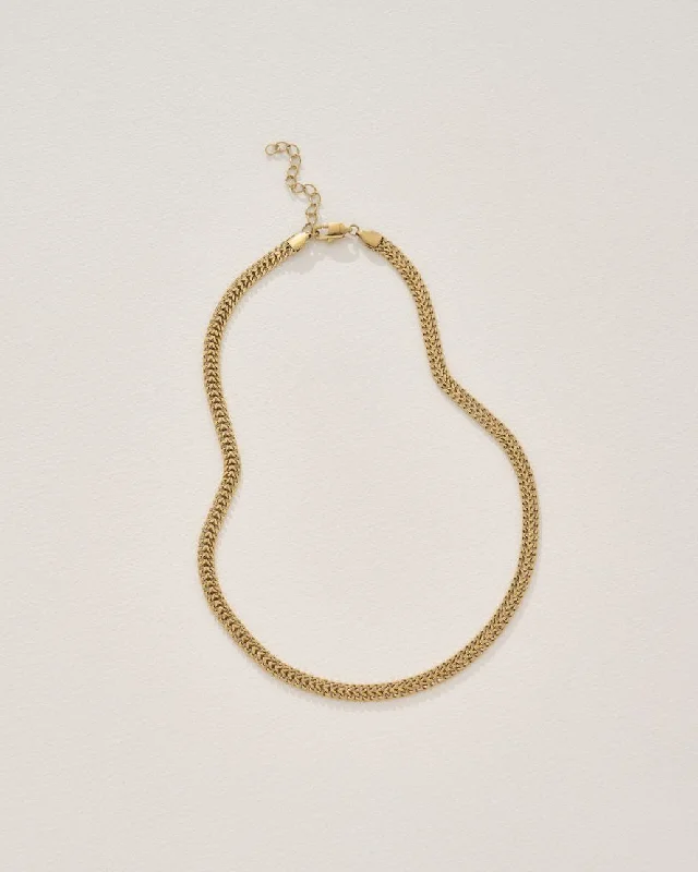 Women's jade necklaces-Jayden Necklace in Gold