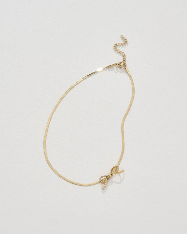 Women's diamond necklaces-Kayla Necklace in Gold