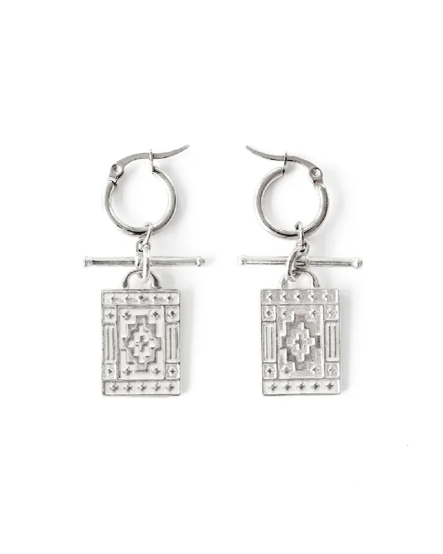 Women's sustainable earrings-Navi Silver Earrings