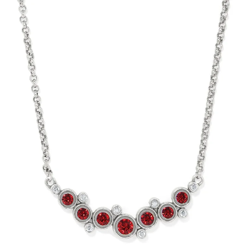 Women's locket necklaces-Constella Necklace/RED