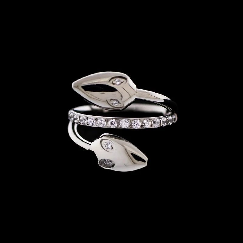 Women's heirloom rings-Veks - Hinged Segment Ring