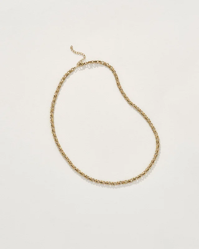 Women's spiritual necklaces-Mejia Necklace in Gold