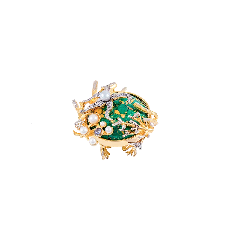 Women's statement rings-The Ocean Ring