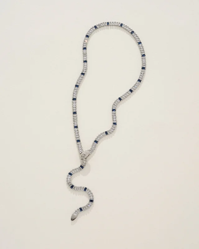 Women's sustainable necklaces-Fia Necklace in Silver Pre-Order