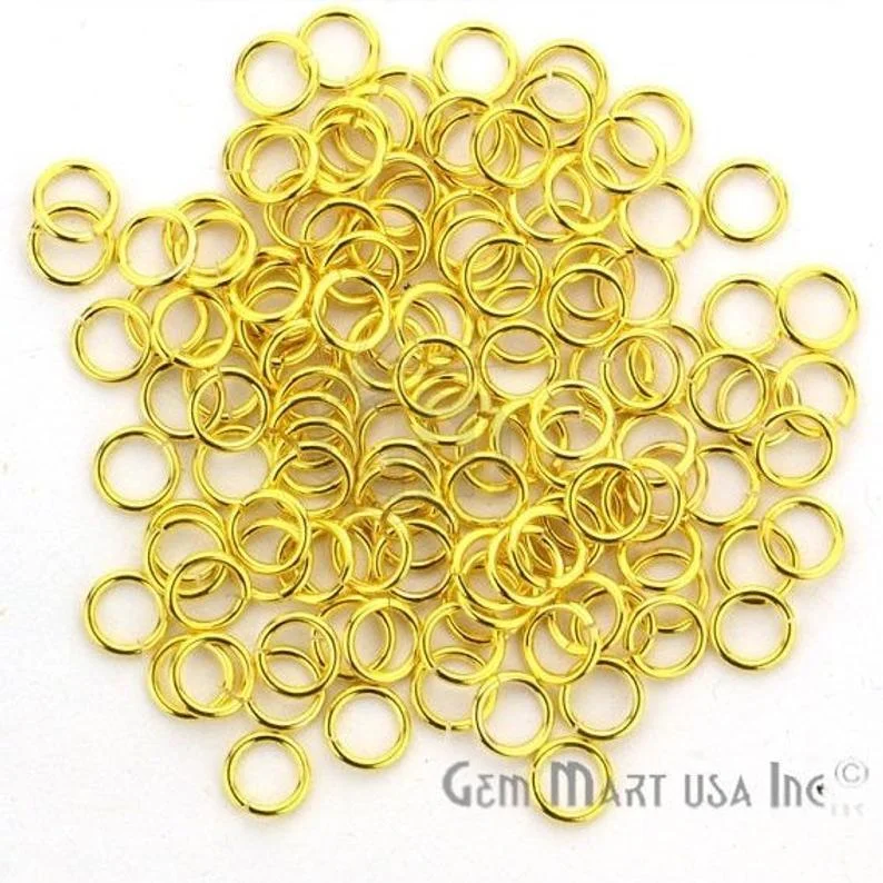 Affordable women's rings-10 Pc Lot Of Open Jump Rings Connector Links Chain Links