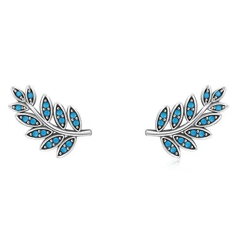 Women's exclusive earrings-Madilyn Leaf Earrings