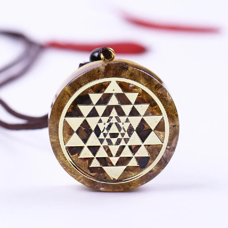 Women's couple necklaces-Cosmic Guidance Orgone Necklace