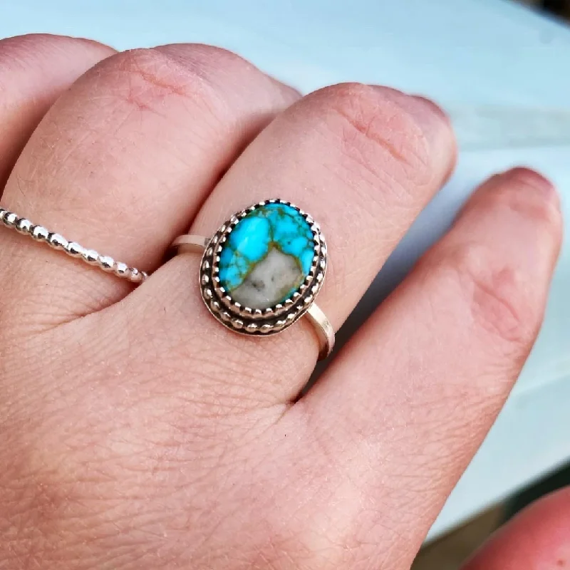 Women's gift rings-"Cloud in the Sky" Ring // Size 6 // Ready to Ship