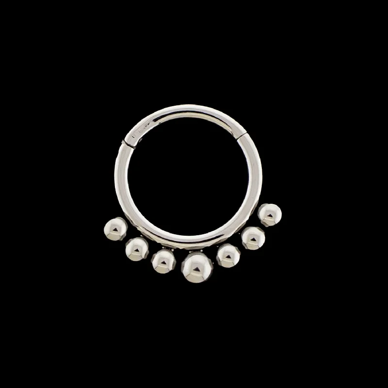 Women's zodiac rings-Cael - Hinged Segment Ring