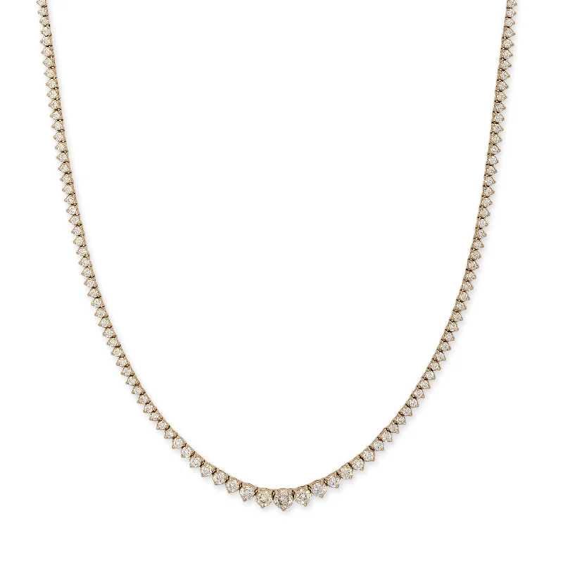 Women's minimalist necklaces-KATE DIAMOND NECKLACE