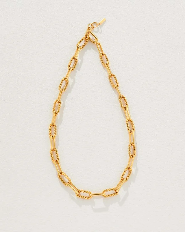 Women's platinum necklaces-Kamryn Necklace in Gold