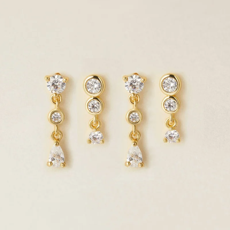 Women's exclusive rings-Michael earring set