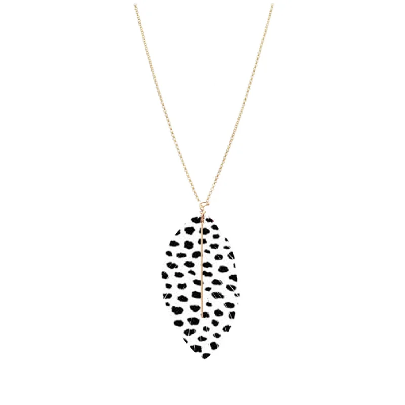 Women's pearl necklaces-Spot On Heather Necklace