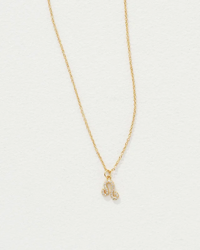 Women's celestial necklaces-Celestial Necklace Leo