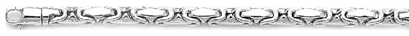 Women's fingerprint bangles-4.1mm Anaconda Link Bracelet