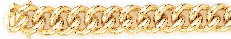 Women's cocktail bangles-13mm Miami Cuban Curb Link Bracelet