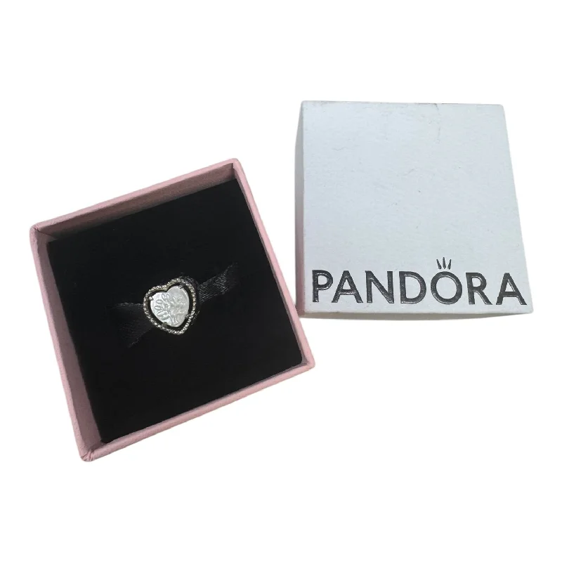 Women's gemstone bangles-“Family Forever and Always” Sterling Bracelet Charm By Pandora